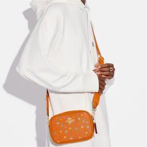 Mini Jamie Camera Bag With Mini Vintage Rose Print